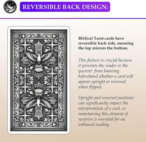 The Deck: A 78-Card Deck & Guidebook. Unique, Based on The Wisdom of The Bible. Premium Quality. High Detail Print. Full Size - 4.75x2.75 (Second Edition) in Saudi Arabia