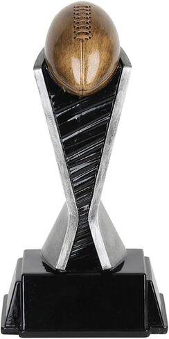 Decade Awards World Class Football Tower Trophy 6, 8 or 12 Inch Tall | Majestic Fantasy Football Tower Award | Most Valuable Player Trophy - Engraved Plate on Request in Saudi Arabia