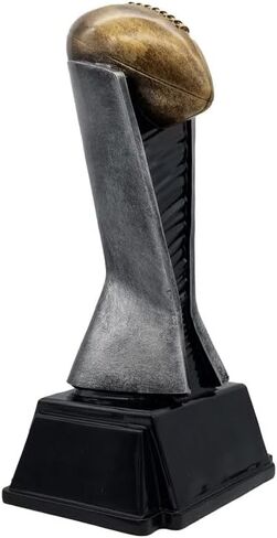 Decade Awards World Class Football Tower Trophy 6, 8 or 12 Inch Tall | Majestic Fantasy Football Tower Award | Most Valuable Player Trophy - Engraved Plate on Request in Saudi Arabia