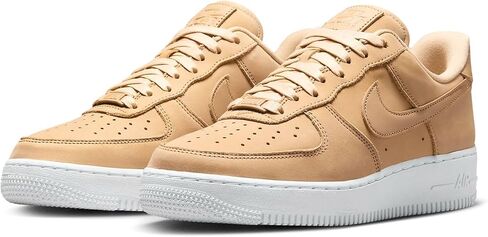 حذاء Nike Air Force 1 Premium MF Vachetta للسيدات باللون البني/الأبيض مقاس 8 in Saudi Arabia