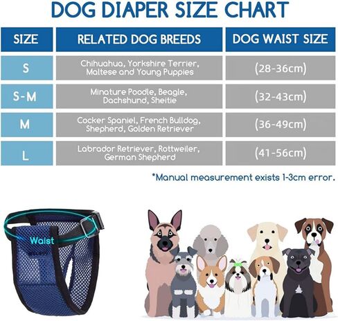 Female Dog Heat Cycle with 3 Replace Diaper,Dog Pants in Heat Reusable Diapers Adjustable Protective Pants for Dogs Black L in Saudi Arabia