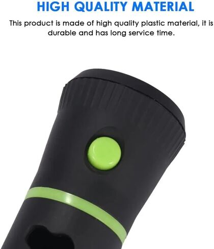 Flashlight & Waste bags Includes 15 waste bags with safety lights for walkers refillable pet waste dispenser for dog walks perfect for runs practical and light in Saudi Arabia