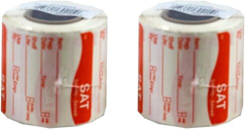 DayMark Safety Systems DissolveMark IT112213 "Sun" Day of The Week Label, 2" x 2" (Roll of 250) in Saudi Arabia