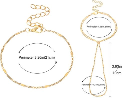 Long tiantian Ring Bracelet Hand Chain Bracelet Butterfly Finger Ring for Women Girls Rhinestone Hand Chain Ring Bracelets for Women Trendy Stuff in Saudi Arabia