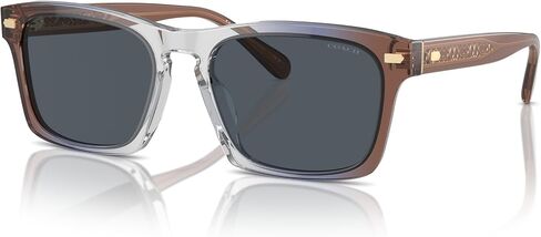 Coach Men's Hc8397u Universal Fit Square Sunglasses in Saudi Arabia