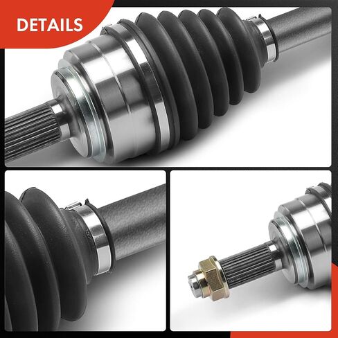 A-Premium CV Axle Shaft Assembly Compatible with Acura TL 2009-2011, RL 2005-2008, Outer Assembly, Front Right Passenger Side in Saudi Arabia