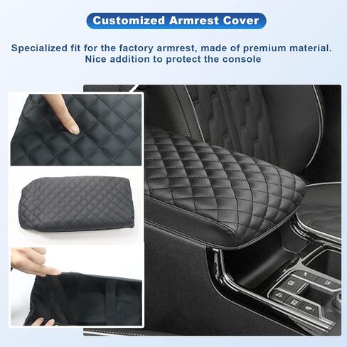 CDEFG 2023 2024 Accord Center Console Cover for 2023 2024 Accord Hybrid Armrest Cover Center Console Pad Arm Rest Cushion Central Consola Cover para 2023 2024 Accord Hybrid 11th Gen Accord Accessories in Saudi Arabia