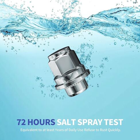 24 قطعة من صواميل العروة طراز OEM مقاس 12x1.5 من Richeer لسيارة Tacoma 4 Runner Camry Sienna، Lexus ES GS is LS RX، بطول 1.46 بوصة، 13/16 بوصة (21 مم) سداسي in Kuwait