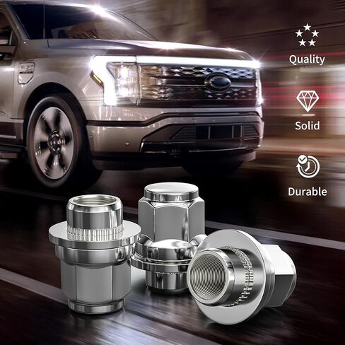 24 قطعة من صواميل العروة طراز OEM مقاس 12x1.5 من Richeer لسيارة Tacoma 4 Runner Camry Sienna، Lexus ES GS is LS RX، بطول 1.46 بوصة، 13/16 بوصة (21 مم) سداسي in Kuwait