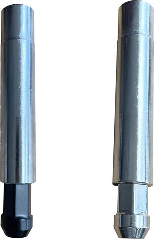 مفتاح مقبس صواميل سبايك - قطعتين فضية متوافقة مع صواميل قفل العجلة المدببة لما بعد البيع M12x1.5 M12x1.25 M14x1.5 M14x2 9/16-18 1/2-20 in Kuwait