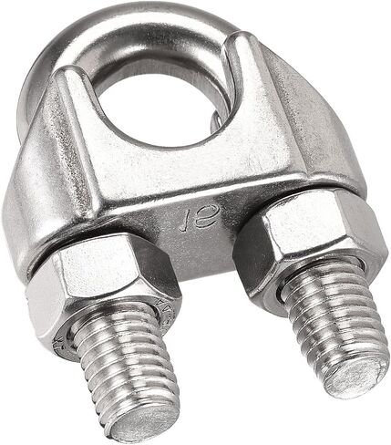 Wire Rope Clamp - 5/8" Wire Cable Clip Fastener, Apply to Outdoor/Garden(M16) in Saudi Arabia
