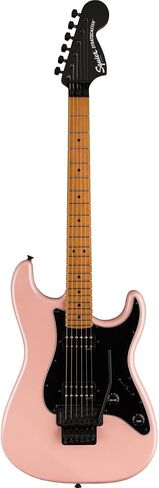 Squier Contemporary Stratocaster HH Floyd Rose Electric Guitar, with 2-Year Warranty, Shell Pink Pearl, Roasted Maple Fingerboard in Saudi Arabia