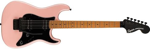 Squier Contemporary Stratocaster HH Floyd Rose Electric Guitar, with 2-Year Warranty, Shell Pink Pearl, Roasted Maple Fingerboard in Saudi Arabia