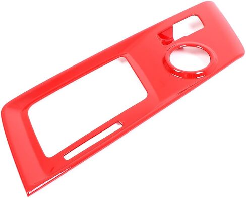 Car Interior Gear Shift Frame Trim Sticker for Chevrolet Corvette C7 2014-2019 Control Gear Shift Knob Panel Frame Cover Auto Accessories (Carbon Fiber) in Saudi Arabia