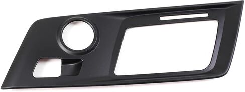 Car Interior Gear Shift Frame Trim Sticker for Chevrolet Corvette C7 2014-2019 Control Gear Shift Knob Panel Frame Cover Auto Accessories (Carbon Fiber) in Saudi Arabia