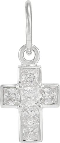Silpada 'Always Light the Way' Sterling Silver Cubic Zirconia Charm in Saudi Arabia