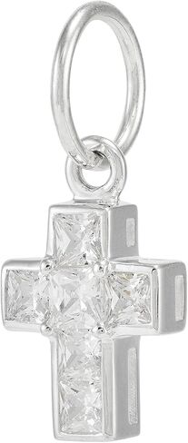 Silpada 'Always Light the Way' Sterling Silver Cubic Zirconia Charm in Saudi Arabia