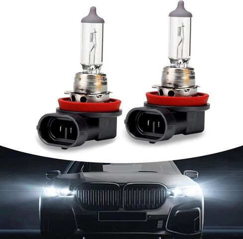 2 PCS Car Halogen Fog Light Bulbs, 12V 55W Waterproof Vehicle Low Beam Light Replacements, Universal Durable Automotive Lighting Bulbs Accessories for Truck SUV Car (White Light #H1) in Saudi Arabia