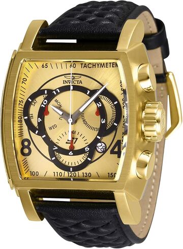 Invicta S1 Rally Men 48mm Stainless Steel Steel Black+Gold Dial Z60 FE Quartz in Saudi Arabia