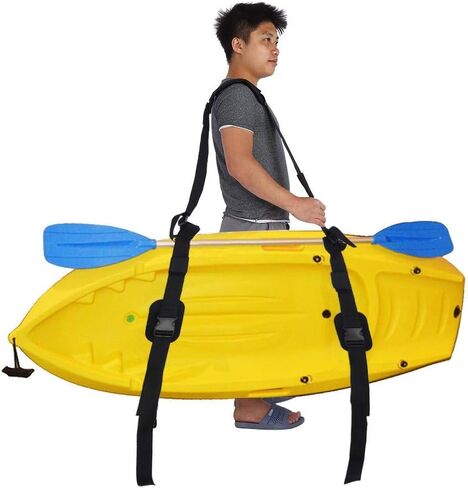 Kayak Carrying Strap Portable Surfboard Shoulder Strap Adjustable Nylon Canoe Sup Surfboard Strap Longboard Carry Belt Kayak Accessories Surfboard Clip Carrier Sun Dolphin Kayak Accessories in Saudi Arabia