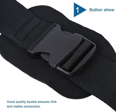 Kayak Carrying Strap Portable Surfboard Shoulder Strap Adjustable Nylon Canoe Sup Surfboard Strap Longboard Carry Belt Kayak Accessories Surfboard Clip Carrier Sun Dolphin Kayak Accessories in Saudi Arabia