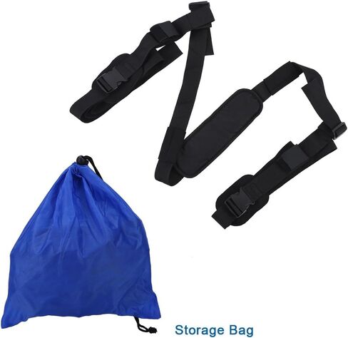 Kayak Carrying Strap Portable Surfboard Shoulder Strap Adjustable Nylon Canoe Sup Surfboard Strap Longboard Carry Belt Kayak Accessories Surfboard Clip Carrier Sun Dolphin Kayak Accessories in Saudi Arabia