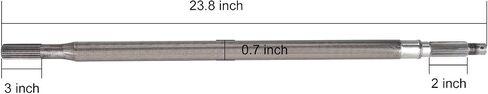 10L0L Driver Side Rear Splined Axle Shaft for EZGO TXT 1994-2013 Electric Golf Cart, OEM# 20377G11 20377-G11 in Saudi Arabia