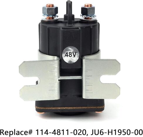 114-4811-020 ملف لولبي للمبتدئين 48 فولت 4 أطراف 200 أمبير، ملف لولبي 48 فولت متوافق مع ترومبيتا، عربة جولف كهربائية in Kuwait