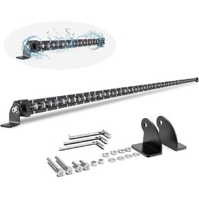 شريط إضاءة LED 43 بوصة من COLIGHT - شريط إضاءة LED بصف واحد ضوء القيادة 30000 LM 6D كأس مصباح للطرق الوعرة قضبان إضاءة للشاحنات والقوارب وسيارات الدفع الرباعي ومقصورة سقف شاحنات ATV in Kuwait