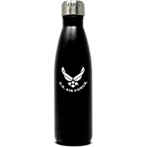 17oz American Flag Double Wall Vacuum Insulated Stainless Steel Flag Water Bottle – Great for Gym or Outdoor Sports Like Hiking Camping and Cycling