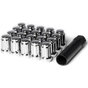 Chrome Spline Drive Lug Nuts 12x1.5 20 piece