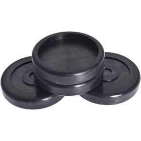 4-Pack Round Rubber Arm Pads Replacement for BendPak Lift Danmar Lift Set 5715017
