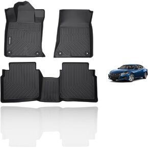 KELCSEECS® Floor Mats & Cargo Liner Custom for Nissan Kicks 2025 2024-2018 All Weather Protection Anti-Slip TPE Floor Liners Full Set Nissan Kicks Accessories Black