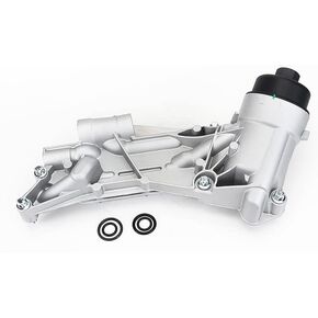 93186324 25199751 Engine Oil Cooler With Oil Filter Assembly 93186324 Replacement For GM Chevrolet Cruze Aveo Aveo5 Sonic, Replacement For Pontiac G3, Replacement For Saturn Astra 1.6L 1.8L