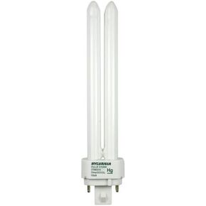 Sylvania 20669 (4-Pack) CF26DD/E/841/ECO 26-Watt Double Tube Compact Fluorescent Light Bulb, 4100K, 1710 Lumens, 82 CRI, T4 Shape, 4-Pin G24q-3 Base