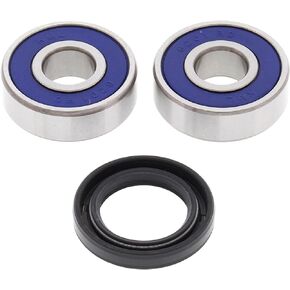 All Balls Racing Front Wheel Bearing Kit 25-1170 Compatible with/Replacement for Honda CRF50F 2004-2018, XR50R 2000-2003, Suzuki DR200 1986-1988, DR200 SE 1996-2017, GN250 1982-1988