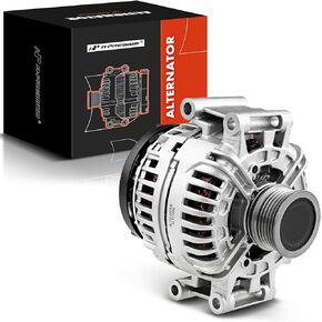 A-Premium Alternator Compatible with Audi A4 A4 Quattro 09-12, A5 10-13, A5 Quattro 10-12, S4 10, Q5 11-12, 2.0L 3.0L, 140Amp 12V 6-Groove Pulley Clockwise, Replace# 06H-903-016, 06H-903-016LX