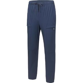 Little Donkey Andy Men's Ultra Stretch Quick Dry Cool Ankle Pants Drawstring Active Travel Hiking