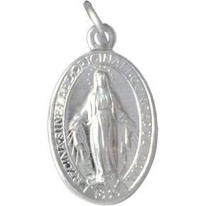 LOT OF " THE MIRACULOUS MEDAL " - THE ORIGINAL ONE - 100 MADE IN ITALY - THE PATRON SAINTS MEDALS