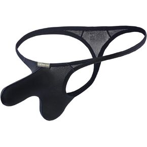 Sexy Mens Thong Underwear Low Rise Mens G String T-Back Thongs Bulge Pouch Mens Lingerie