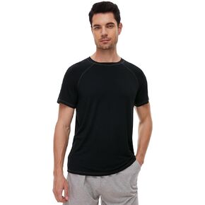 WiWi Men's Viscose from Bamboo T-Shirts Classic Soft Tee Soft Lightweight Short Sleeve S-XXL