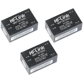 3PCS Mini Step Down Power Supply Intelligent Home Switch DC Power Module AC DC Voltage Regulator 220V to 5V 5W AC DC Converter HLK-5M05