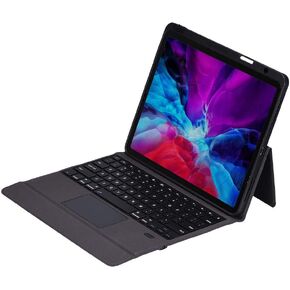 iPad 7th - 8th - 9th Generation Case with Keyboard Trackpad 10.2/10.5 Inch iPad Air Gen 3 Case iPad Pro 10.5 - A Smart Combo Touch Pad Keyboard and Pencil Holder Folio Book 7 8 9 iPad - Navy