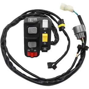 M MATI Electric Shift Control Switch Button Start Stop/Kill Headlight for Honda Rubicon 500 Auto DCT TRX500FA 2015 2016 2017 2018 2019 35140-HR6-A63 35140-HR6-A62