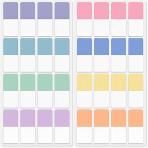 Mr. Pen- Sticky Index Tabs, 480 Pcs, Pastel Sticky Tabs for Notebooks, Page Markers, Page Tabs for Binders, Page Tabs Sticky Tabs for Books, Notebook Tabs, Book Sticky Tabs for Notebooks