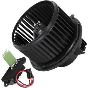 SCITOO Heater Blower Motor and HVAC Resistor Blower Motor Module fit for 2003-2006 for Cadillac Escalade EXT,2003-2005 for Chevrolet Avalanche 1500,2003-2005 for Chevrolet Avalanche 2500