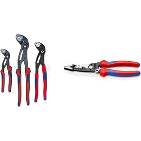 KNIPEX - 9K 00 80 05 US Tools - 3 Piece Multi-Component Cobra Set (7, 10, & 12) (9K008005US)