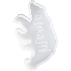 Mama Bear Car Freshies Molds,Mothers Day Car Freshie Silicone Molds for Soap,DIY Handmade,Candle
