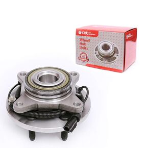 FKG 515117 (2WD Only) Front Wheel Bearing Hub Assembly fit for 2009-2010 Ford F-150, 2010 Ford Expedition, 2010 Lincoln Navigator, 6 Lugs W/ABS