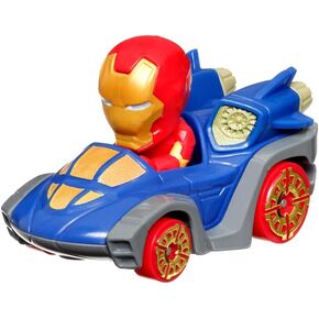 Hot Wheels RacerVerse Die-Cast Vehicle with Iron Man Driver 1:64 Scale